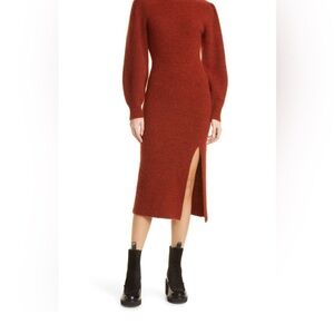 NWOT Rag&Bone Liana Merino Wool & Alpaca Blend Sweater Dress M